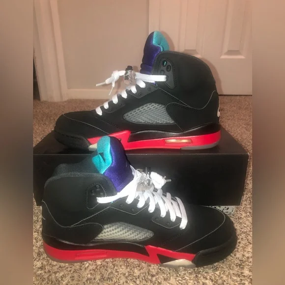 Air Jordan 5 retro ‘Top 3’ Sz 8.5 men’s w/ box - Picture 4 of 10